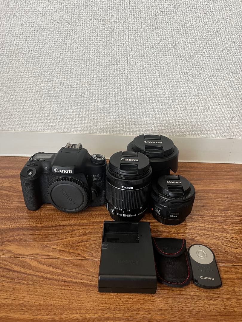Canon EOS 8000D レンズ3本セット