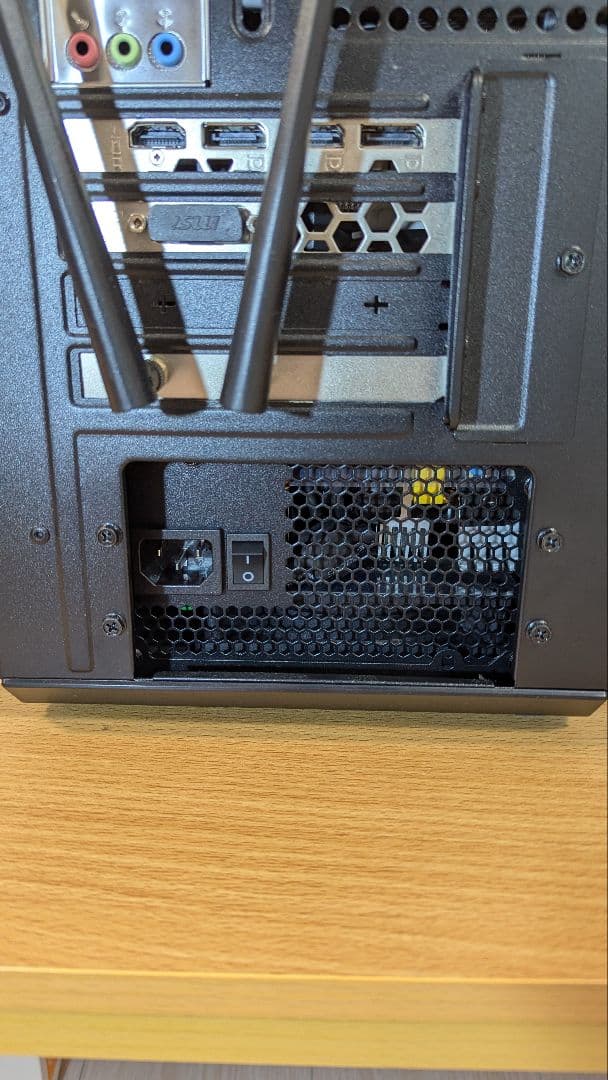 ほぼ新品 自作PC ryzen7 5700X 32GB RX570 M.2SSD