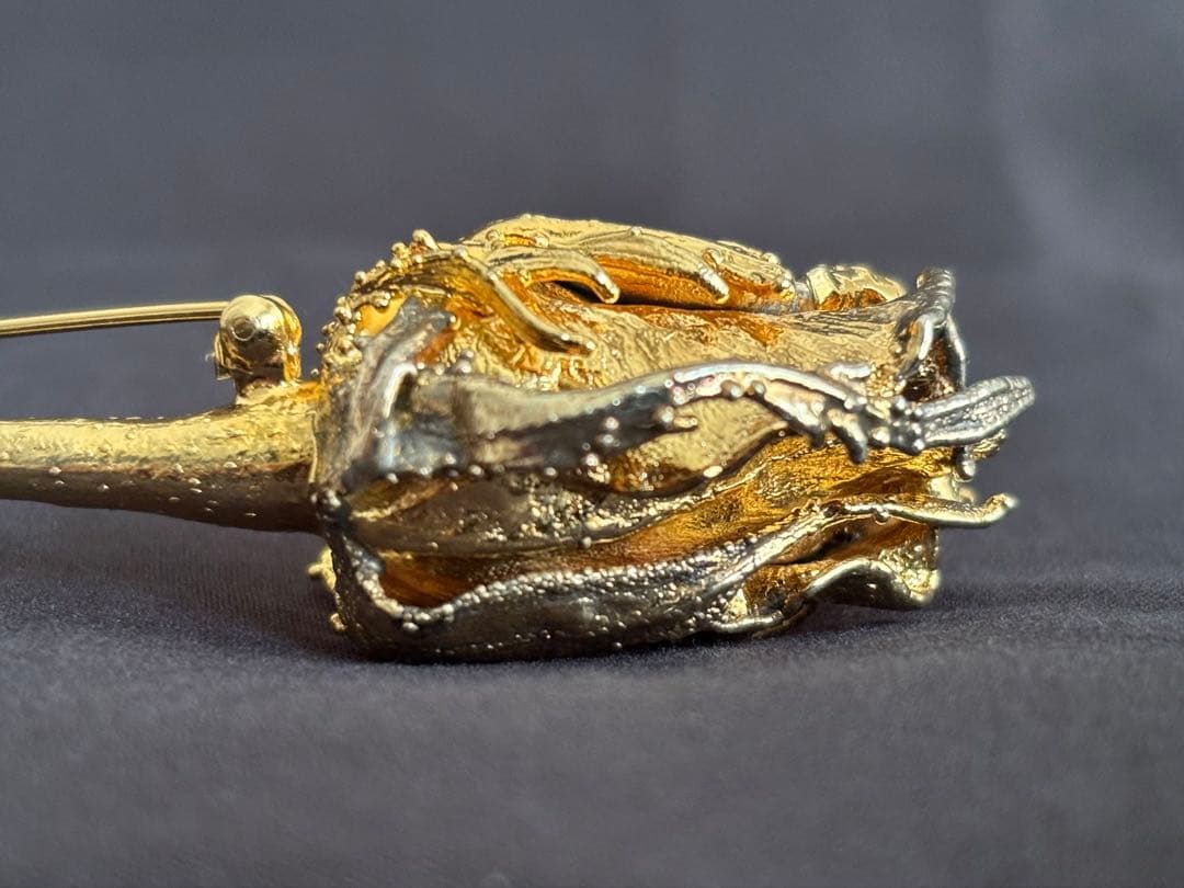 ヴィンテージデンマーク 925シルバー FLORA DANICA ブローチ