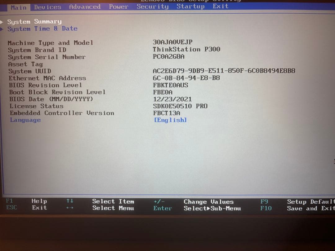 Lenovo ThinkStationP300/4世代i5/8GB /240GB