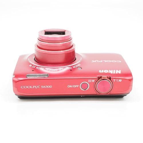 Nikon COOLPIX S6300 レッド クールピクス コンデジ デジカメ