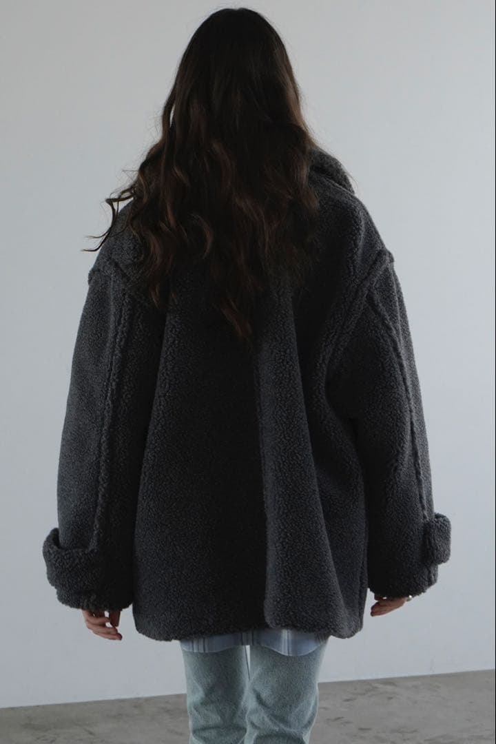 ジャケット・アウター CLANE RIDGE POCKET BOA OVER COAT