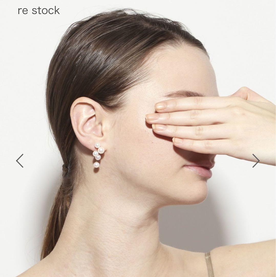 ARTIDA OUD [philia]アコヤパールドロップスタッドシングルピアス