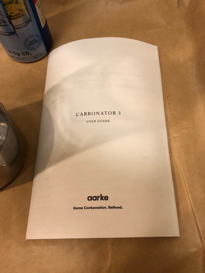aarke アールケ Carbonator 3 炭酸水メーカー