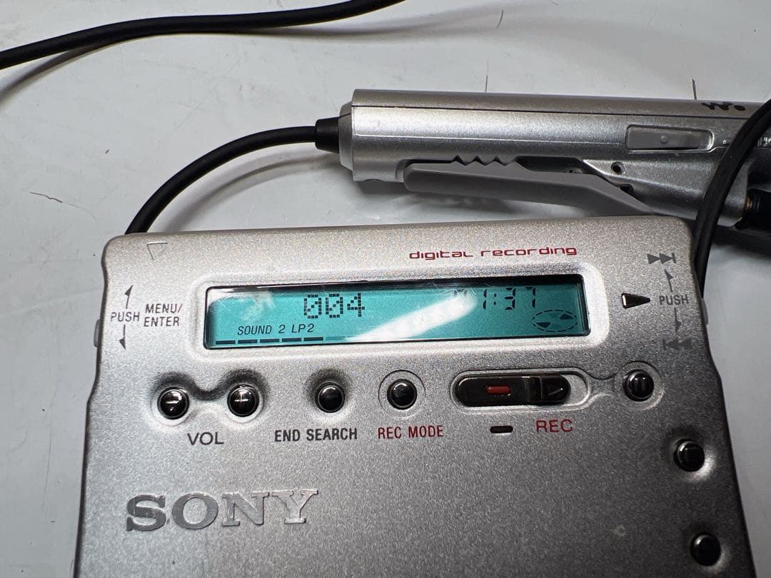 SONY MDウォークマン MZ-R900 シルバー