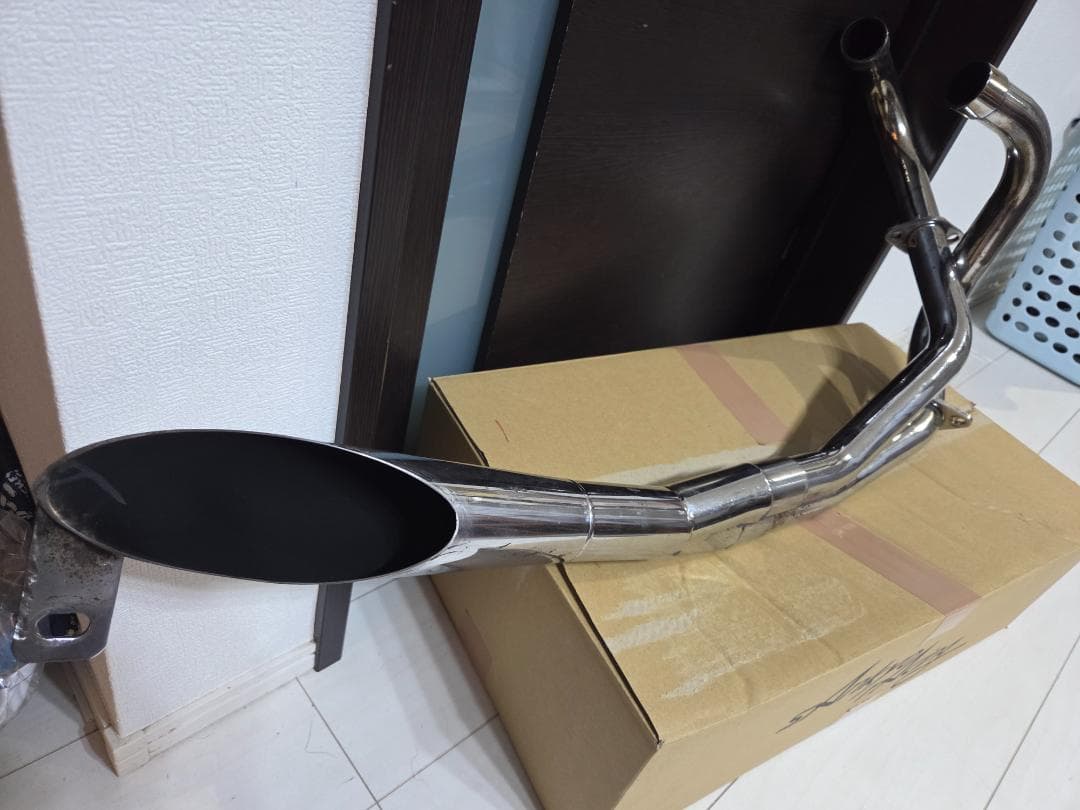 GS400　Newウイング管　ハス切り仕様