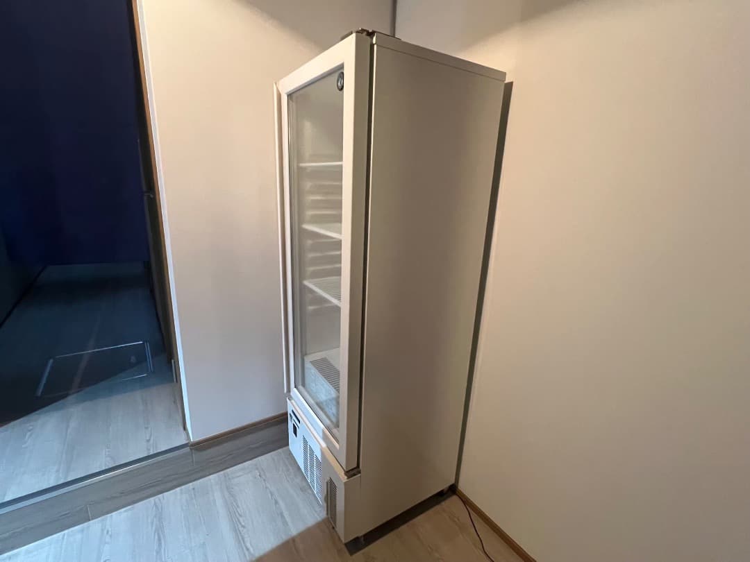 I*侍様 ホシザキ業務用冷蔵庫ショーケース スライド扉 白 USB-50BTL2