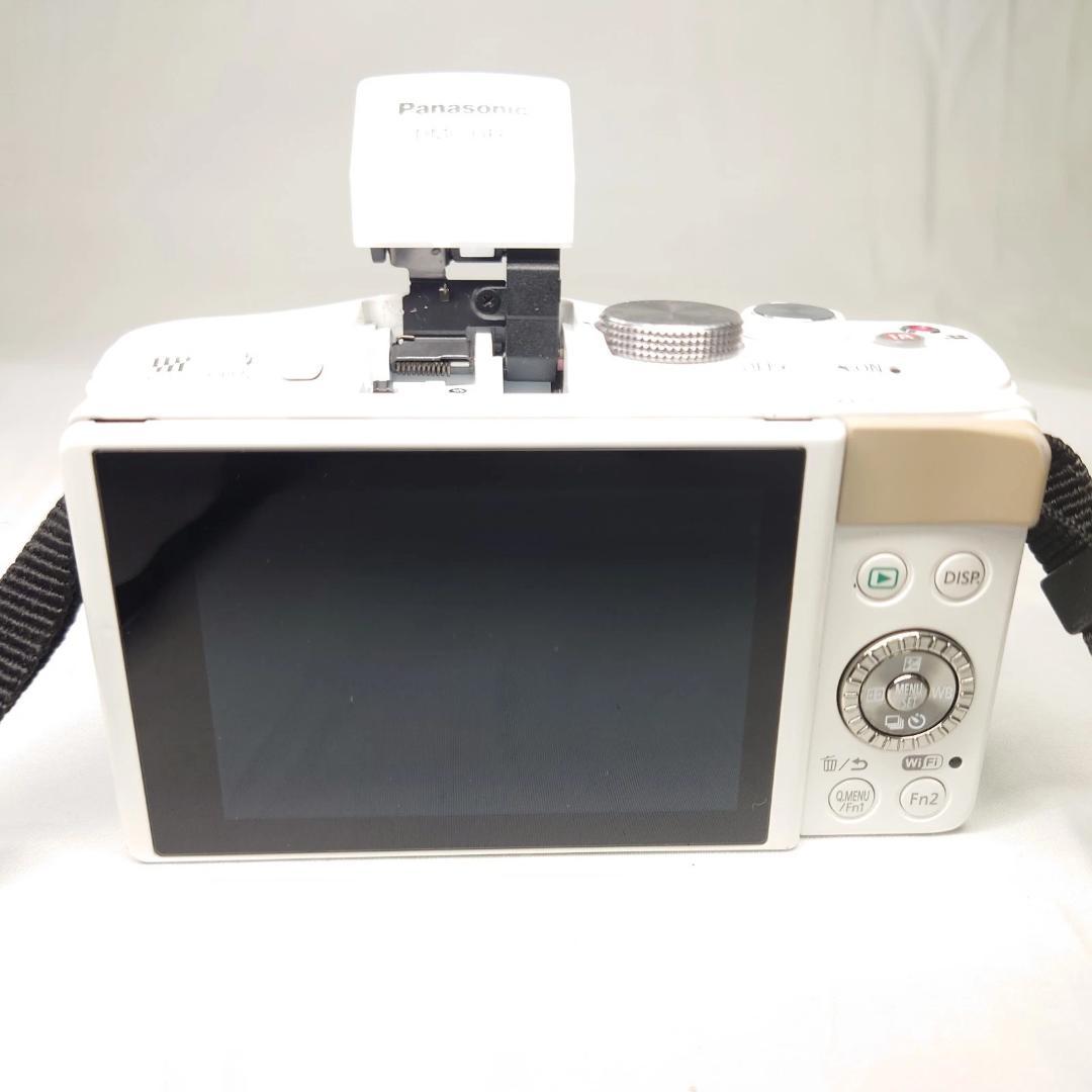 パナソニック LUMIX DMC-GF6 ホワイト 一眼レフカメラ 動作確認済み