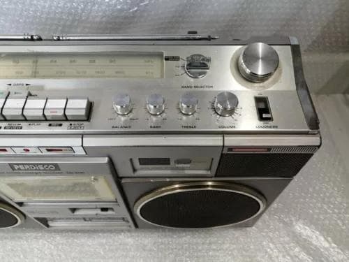 日立 HITACHI TRK-8280 ラジカセ 希少 昭和レトロ　難あり