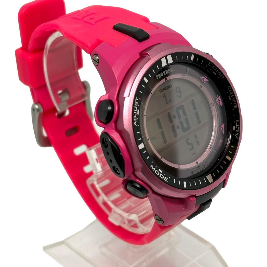 【希少】PROTREK プロトレック　PRW-3000 カシオ　ピンク 腕時計
