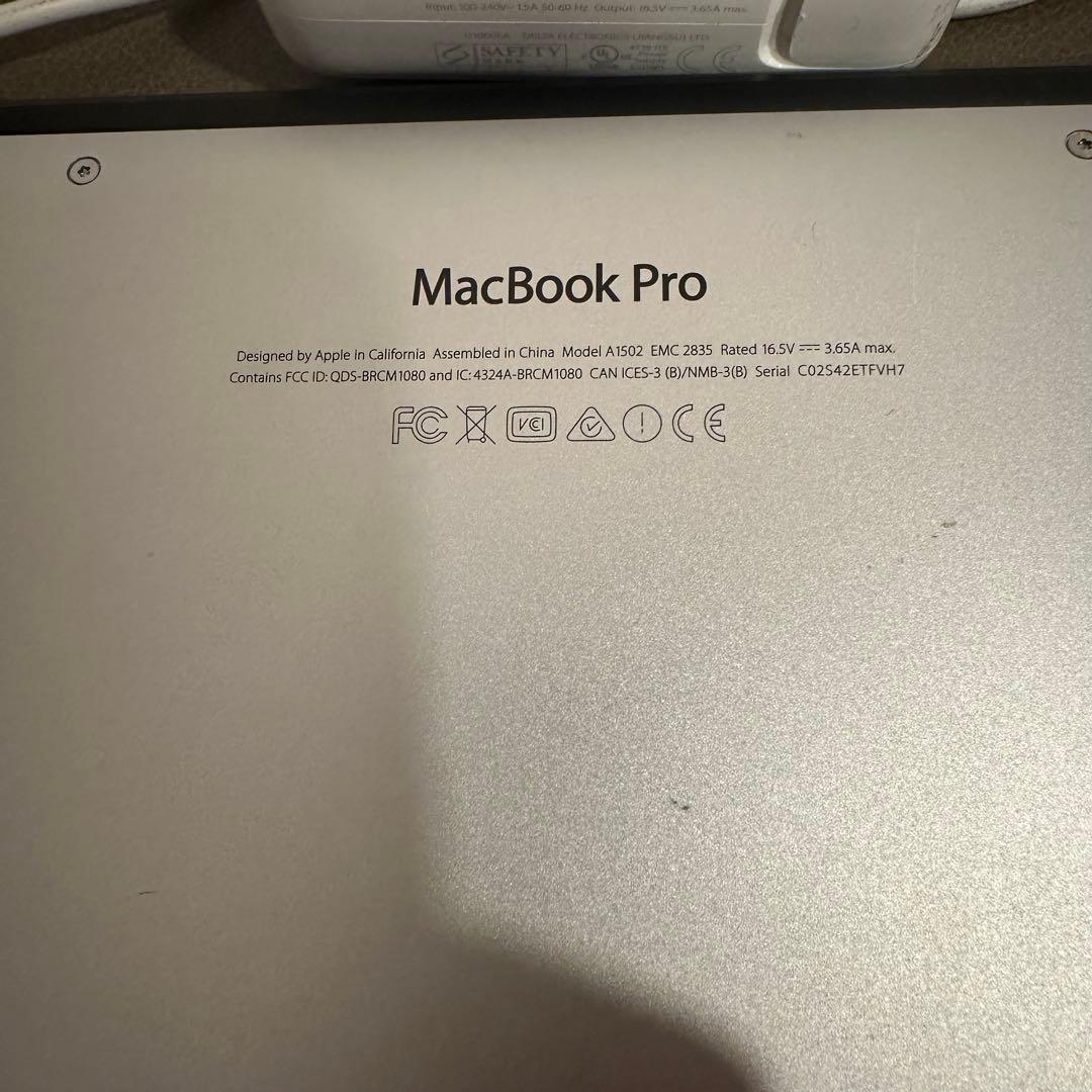 美品 MacBook Pro （A1502）i7/16GB/SSD 1TB
