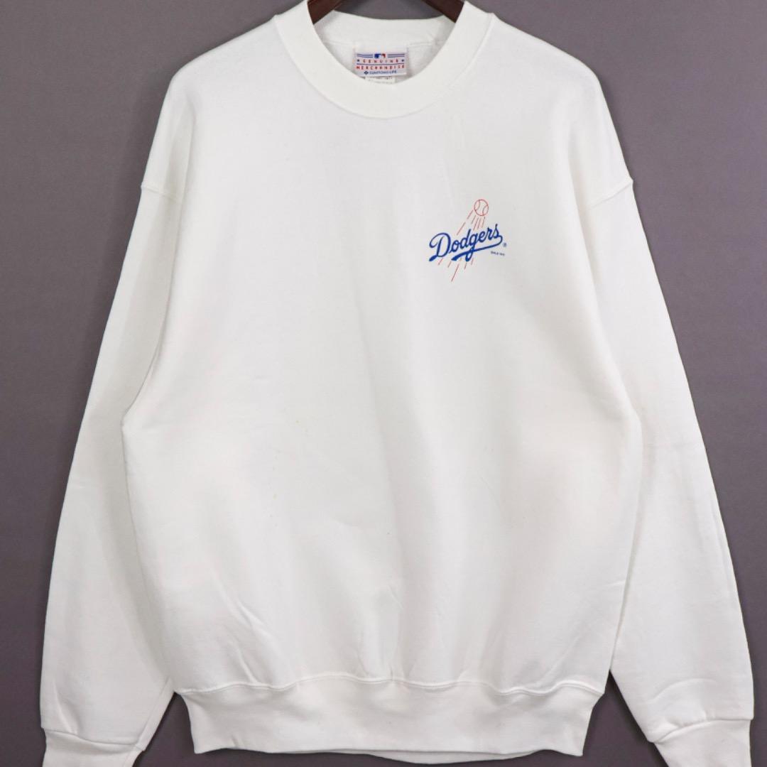 H5552-3希少！90s！ドジャース　野茂英雄 USA製トレーナースウェット