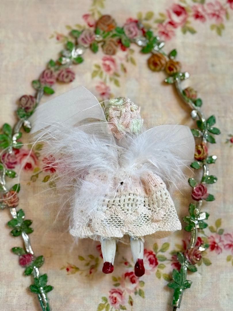 アンティーク　ミニョネット　＊天使＊　妖精　オールビスク