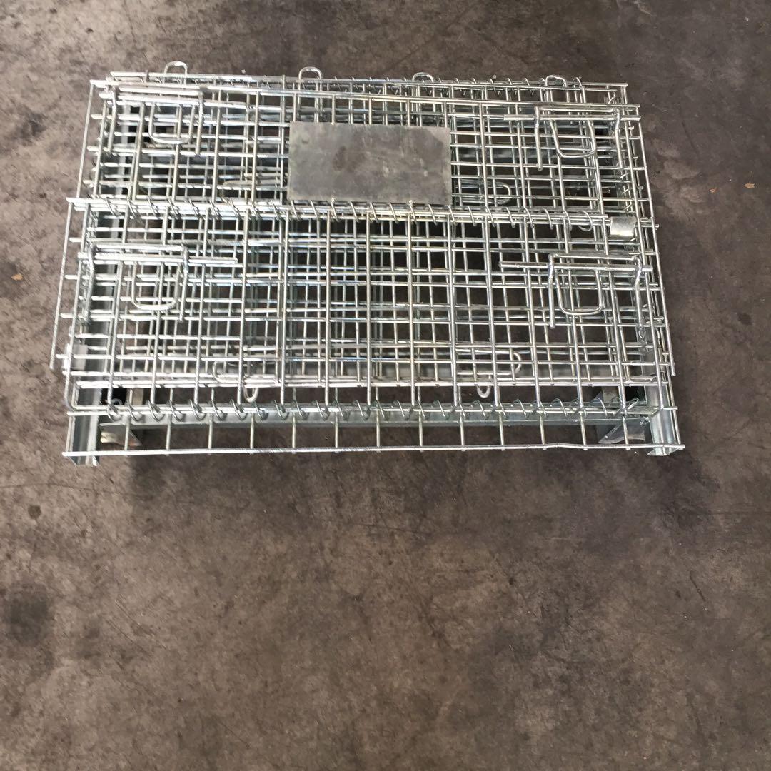 中古　鉄製メッシュパレット④　W800✖️D600✖️H500 網目50mm