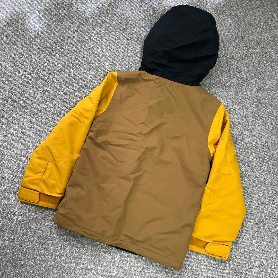 Volcom キッズ 150 ジャケット ビブパンツ セット スキーウェア