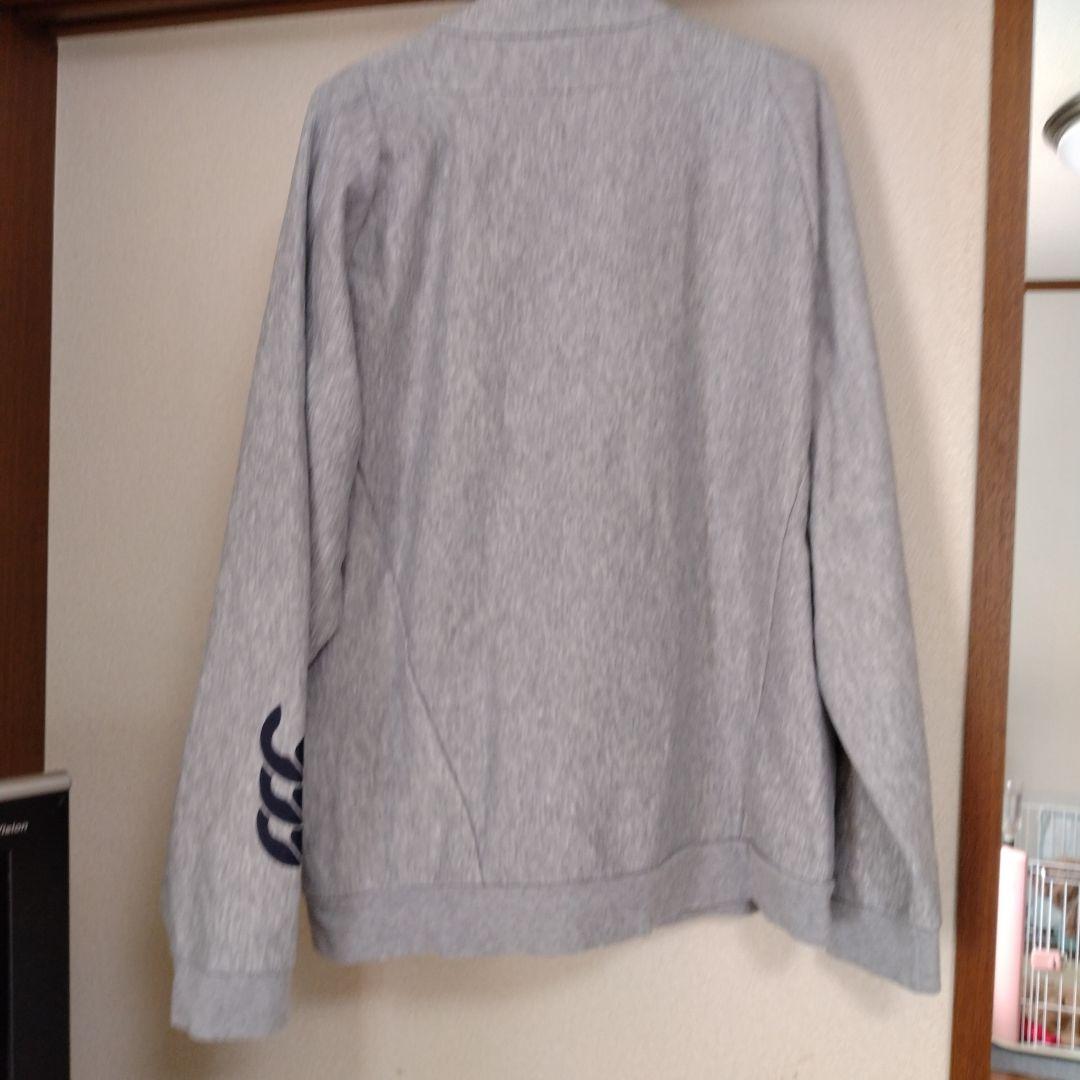 canterbury グレー フルジッパー ウォームアップウェア