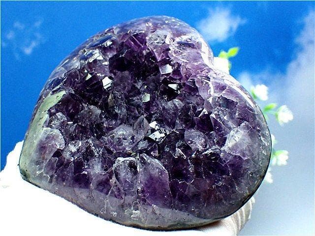 AAA級家庭円満◆天然ウルグアイ産アメジスト原石YT2G3/253G44A