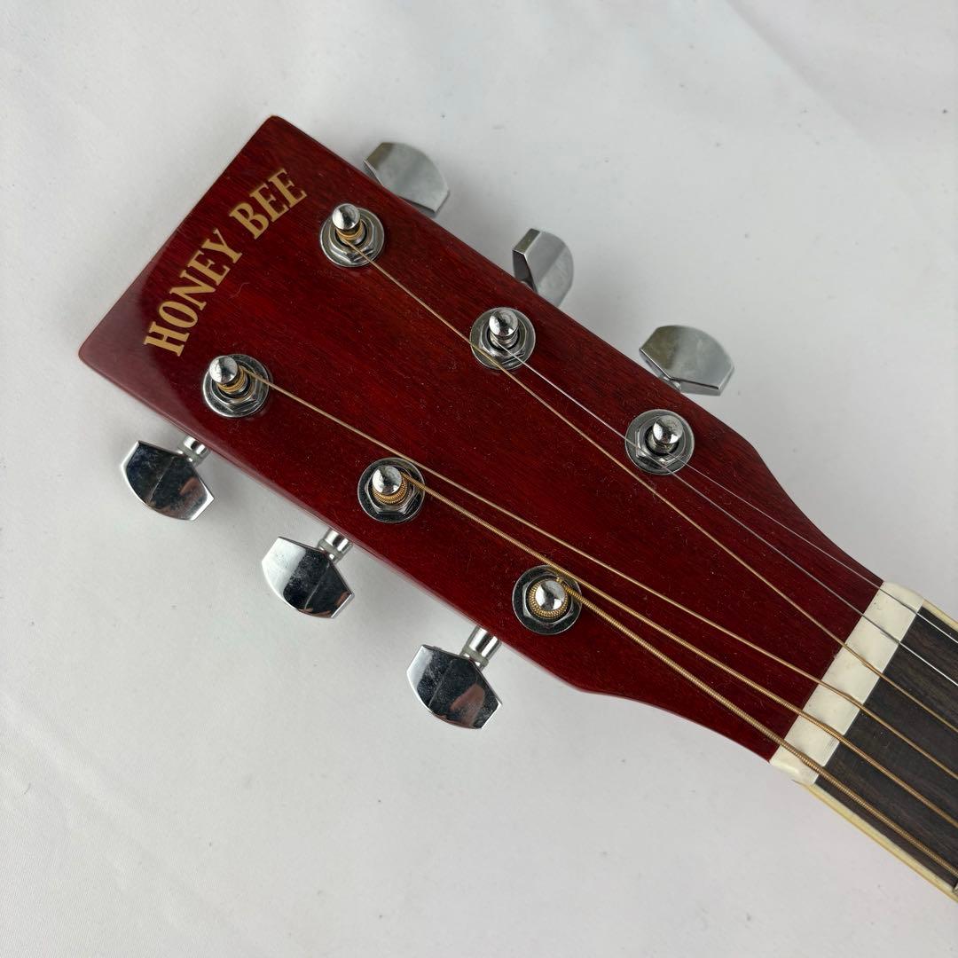 HONEY BEE アコースティックギター F-15 CS ソフトケース付き