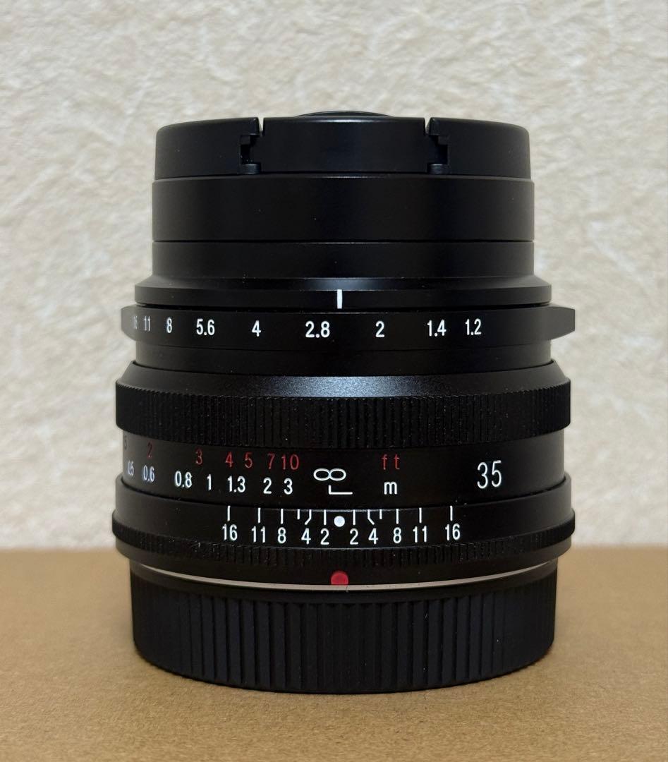 フォクトレンダー Nokton 35mm f/1.2 レンズ xマウント