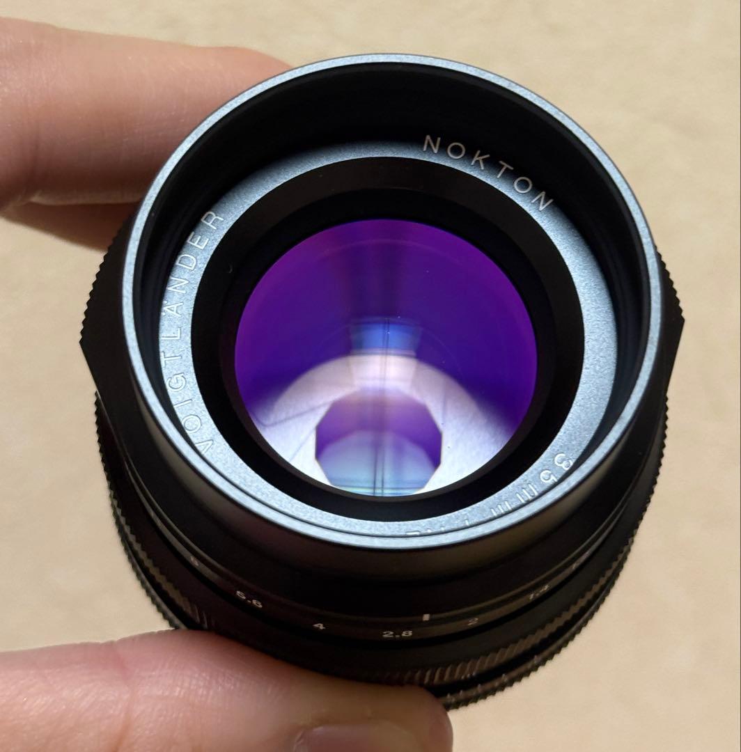 フォクトレンダー Nokton 35mm f/1.2 レンズ xマウント