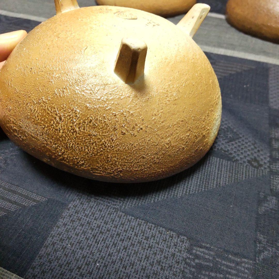 ミツ脚 丸鉢 5ケ 備前焼 111