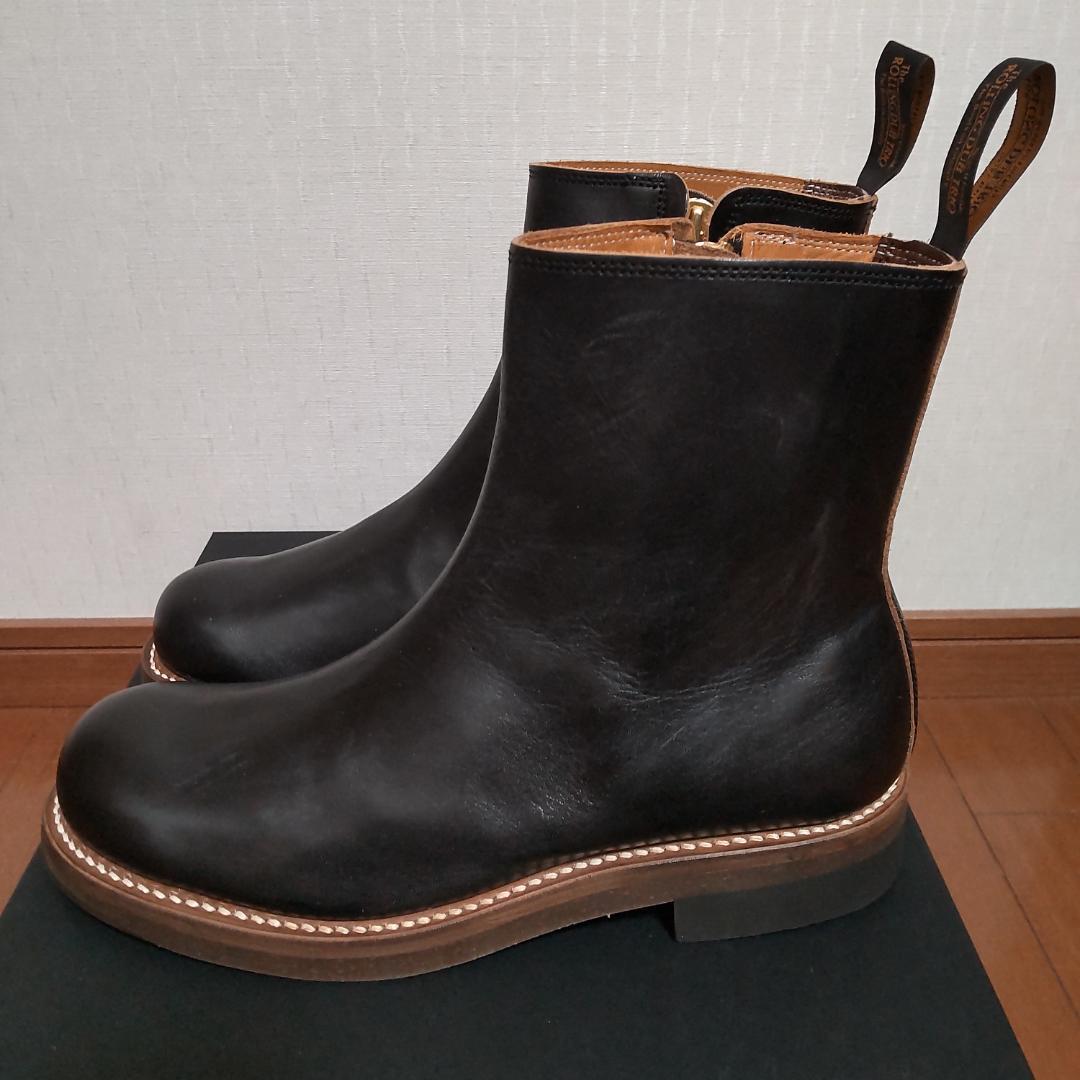 ローリングダブトリオ キャスパー ブラック ホースハイド US7 25cm