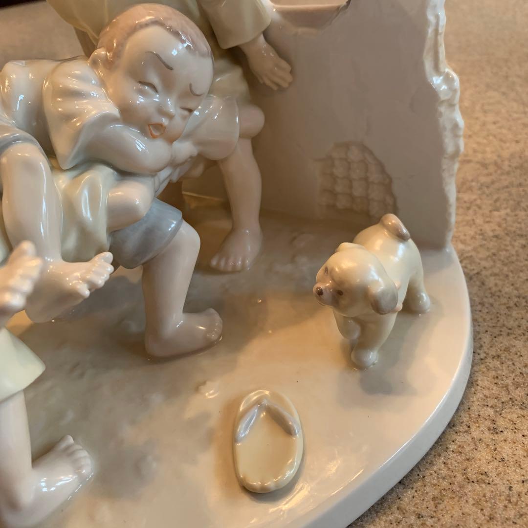 ゆう　乃りたけ陶房 小島豪作　童人形シリーズ　【馬跳び】