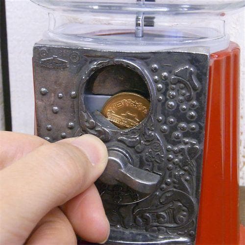 ガムボールマシーン ９インチ 23cm フォード社製キャローセル ガムマシーン