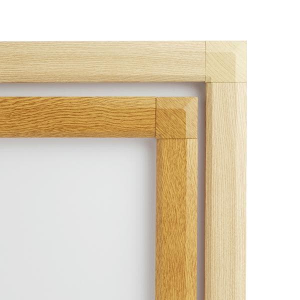 ２枚組 A1 アルミフレーム ポスターグリップ PG44S けやき 業務用 角型