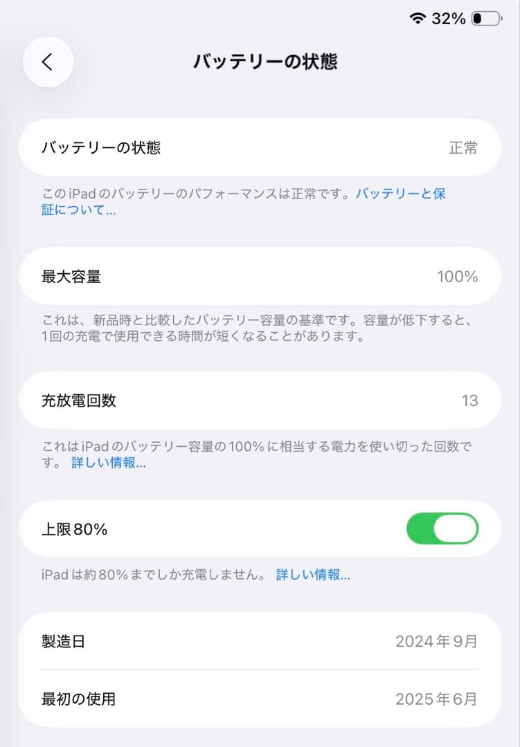 iPad mini (第7世代) A17 Pro Wi-Fi 256GB 保証残