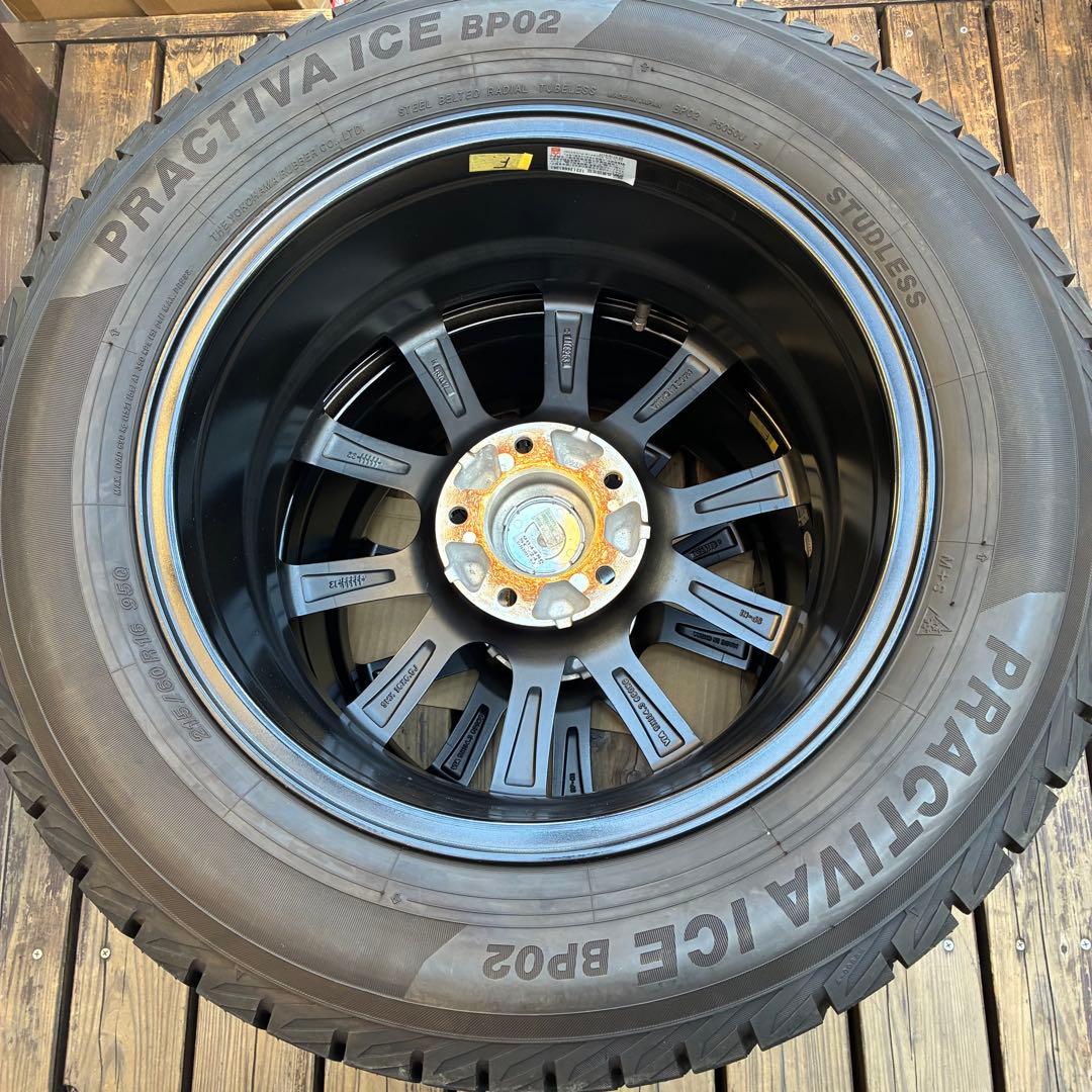 0721 スタッドレスPRACTIVA ICE BP02 ヨコハマ　ホイール付