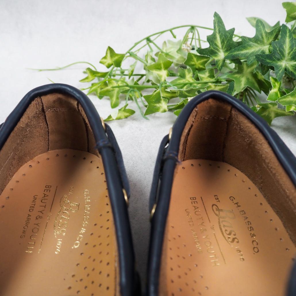 22年製 ユナイテッドアローズ別注G.H.BASS LTR BOAT SHOES