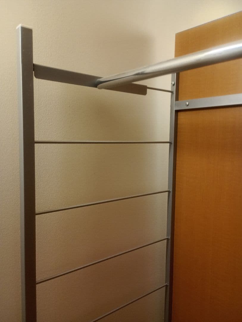 ディノス　間仕切り収納　パネル収納ハンガーラック　パーテーション　間仕切り家具