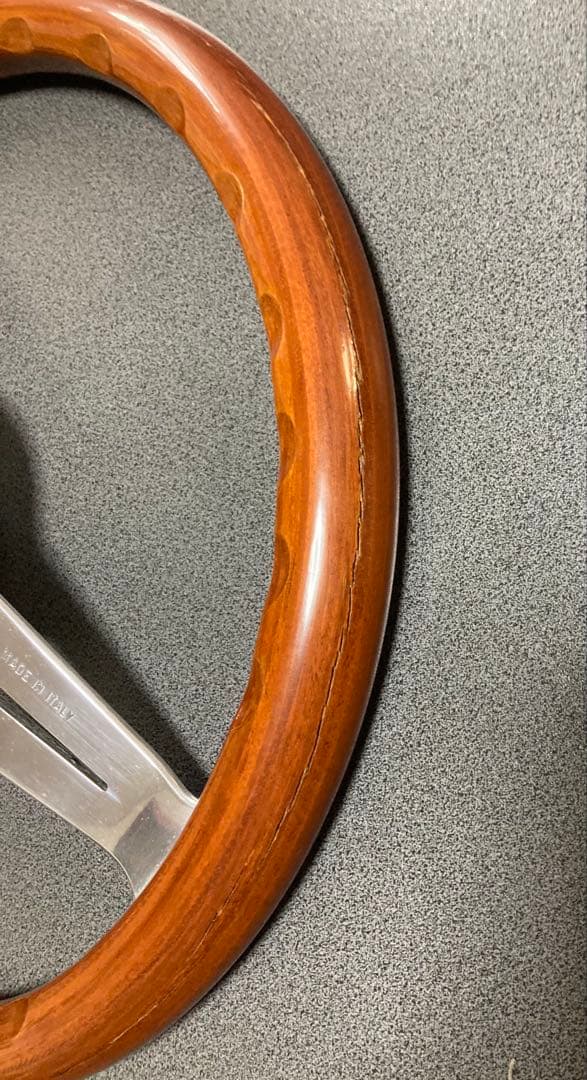 ナルディ　クラッシックウッド　ステアリング　当時物　ボス付き