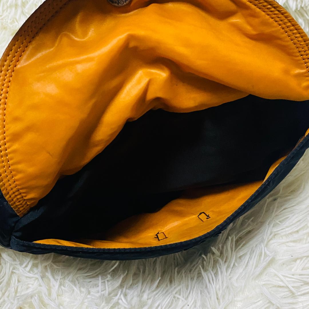 PORTER ポーター タンカー ハーフムーンショルダーバッグ ブラック