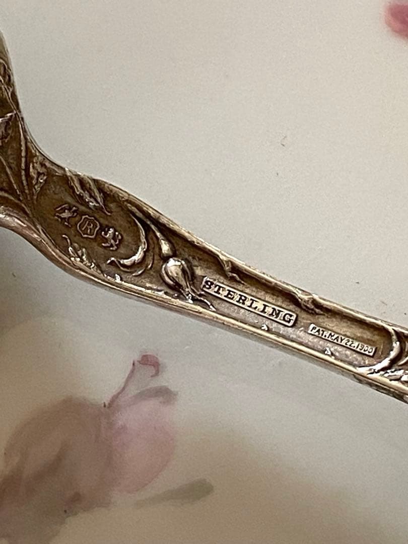 【リード＆バートン】純銀 スターリングシルバー／スプーン「Les Cinq」