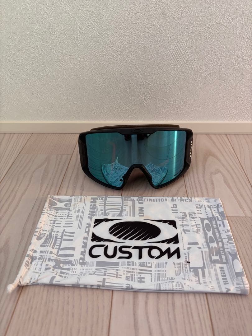 オークリー　 ラインマイナー　L　ブラック　純正ケース付き