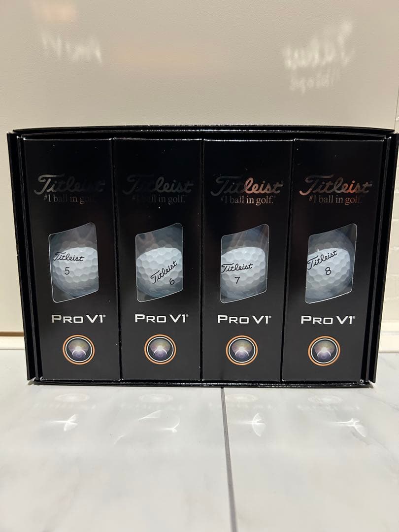タイトリストプロV1 PROV1 ゴルフボール25年ハイナンバー 2ダース24個