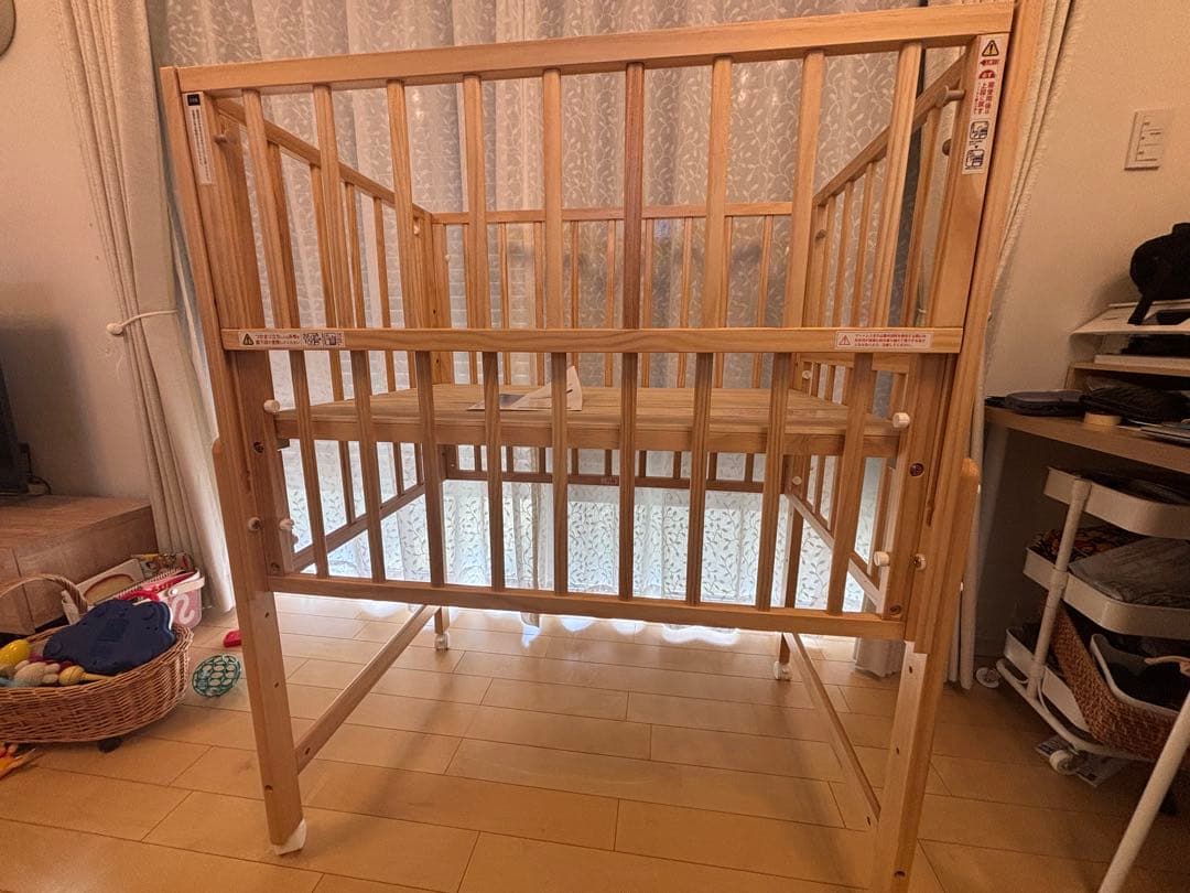 大和屋　トール　Wオープンミニベビーベッド　ハイタイプ