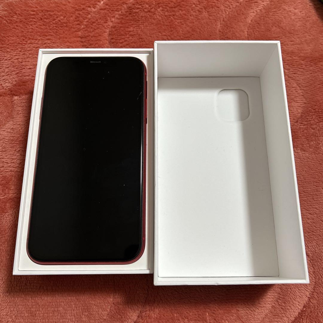 iPhone11 red 赤　64gb