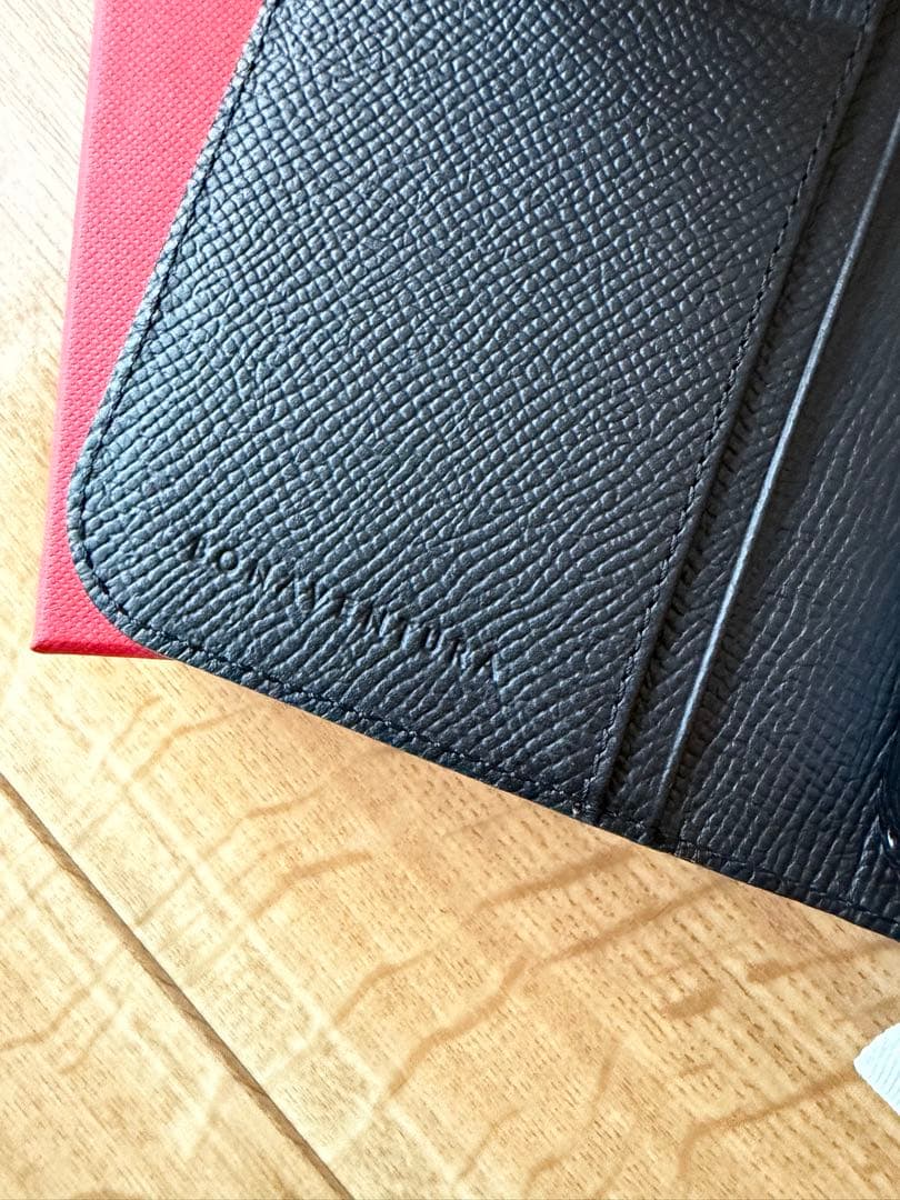 【新品】BONAVENTURA 手帳型iPhone17ケース ブラック