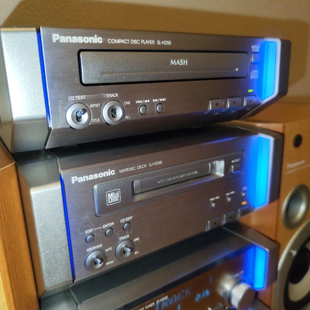 Panasonic SL-HD55 コンポCD /MD/AMFM