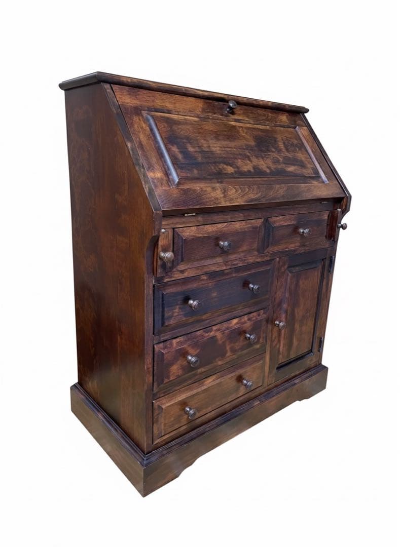 ライティングビューロー/デスク/ジャパンビンテージ/アンティーク/旭川家具/民芸