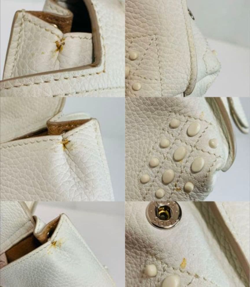 【特価品】TOD'S トッズ マイクロバッグ ウェーブバッグ ホワイト 白