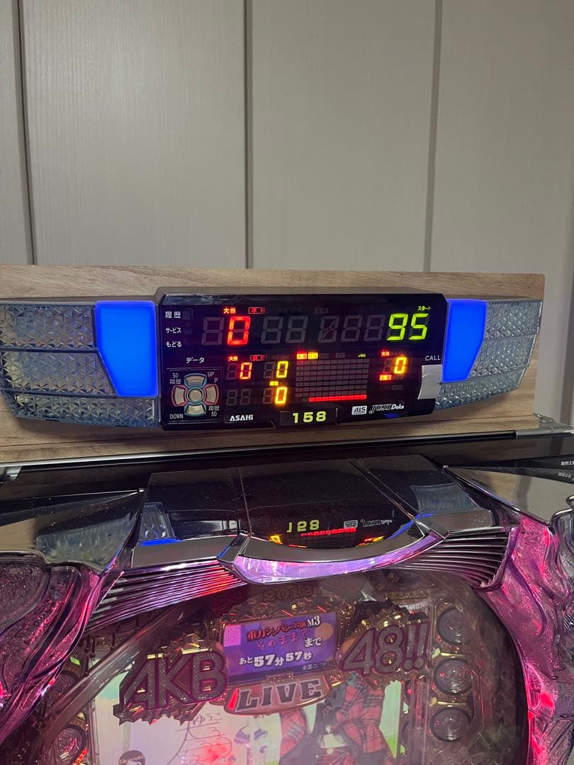 家庭用電源　パチンコ 実機 AKB48 初代 循環仕様　データカウンター付