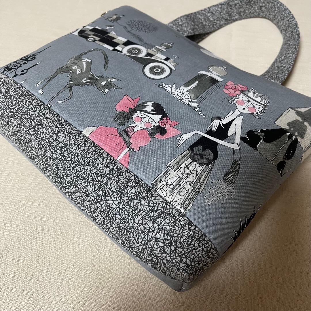 ♡ガストリー家族の再会グレー系で2個♡ハンドメイド　アレキサンダーヘンリー