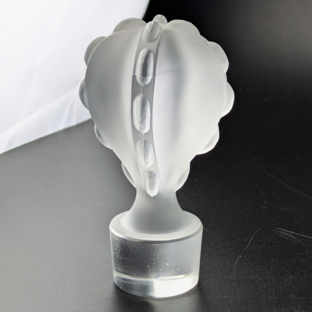 ラリック廃盤 27㎝デキャンタ パルメparme13307　波紋紋様 とても美品