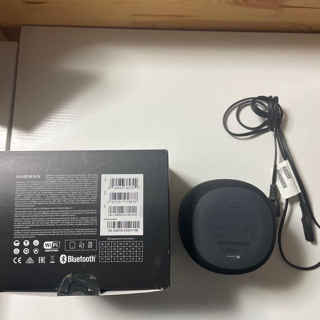 JBL LINK MUSIC ブラック