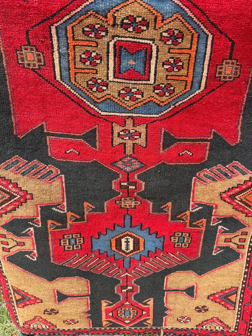 ペルシャ 【ヴィンテージラグ】インテリア装飾用 バルーチ / イラン /