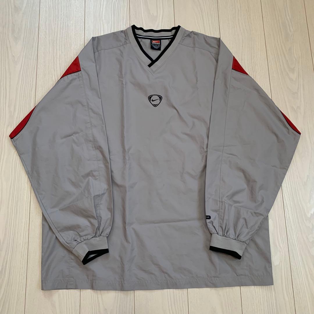 NIKE ナイキ ウィンドブレーカー上下 ジャージ センター刺繍 ピステ y2k